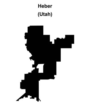 Heber (Utah) boş ana hat haritası