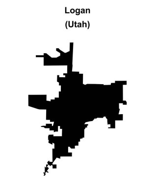 Logan (Utah) boş ana hat haritası