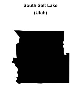 Güney Tuz Gölü (Utah) boş ana hat haritası