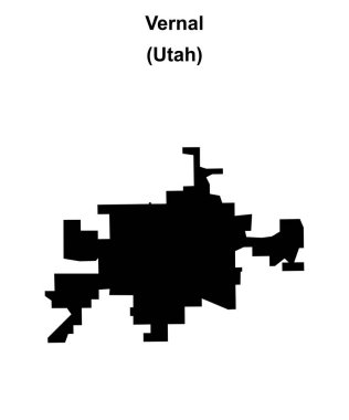 Sonbahar (Utah) boş ana hat haritası