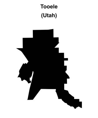 Tooele (Utah) boş ana hat haritası