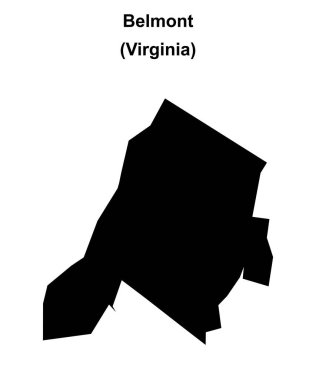 Belmont (Virginia) boş ana hat haritası