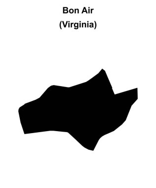 Bon Air (Virginia) boş ana hat haritası