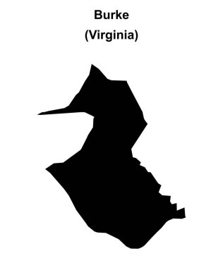 Burke (Virginia) boş ana hat haritası