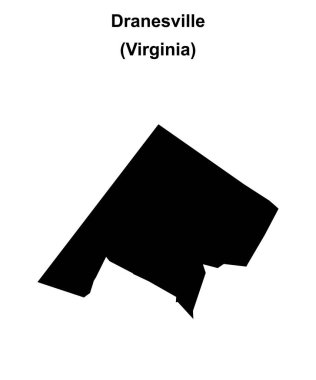 Dranesville (Virginia) boş ana hat haritası