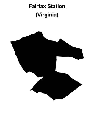 Fairfax İstasyonu (Virginia) boş ana hat haritası