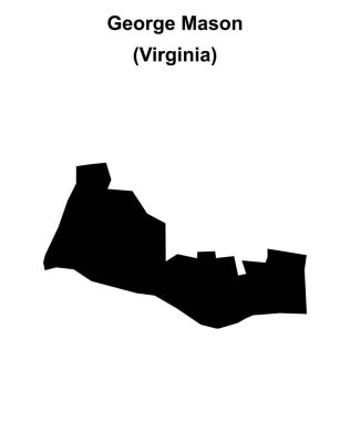 George Mason (Virginia) boş ana hat haritası