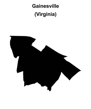 Gainesville (Virginia) boş ana hat haritası