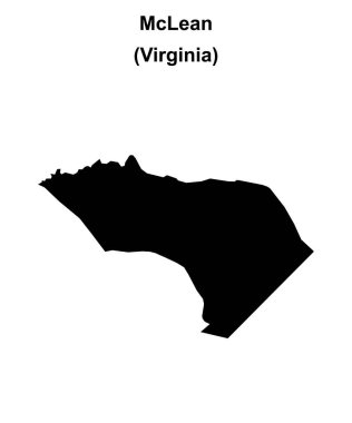 McLean (Virginia) boş ana hat haritası