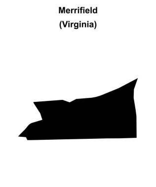 Merrifield (Virginia) boş ana hat haritası