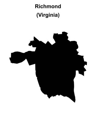Richmond (Virginia) boş ana hat haritası