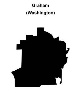 Graham (Washington) boş ana hat haritası