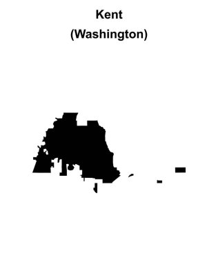 Kent (Washington) boş ana hat haritası