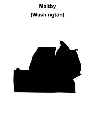 Maltby (Washington) boş ana hat haritası