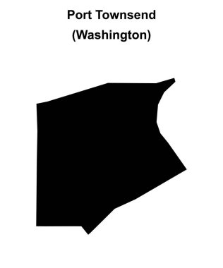 Port Townsend (Washington) boş ana hat haritası