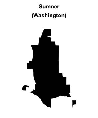 Sumner (Washington) boş ana hat haritası
