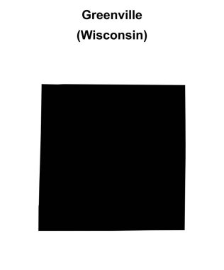 Greenville (Wisconsin) boş ana hat haritası