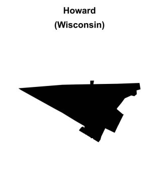Howard (Wisconsin) Boş ana hat haritası