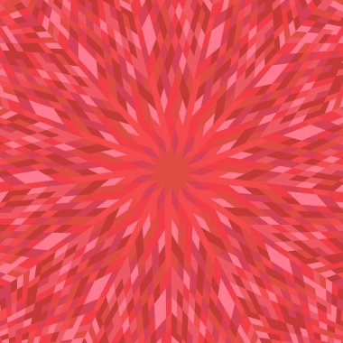 Hipnotik soyut dinamik renkli yuvarlak mozaik model arka planı