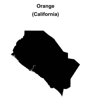 Orange County (California) boş ana hat haritası