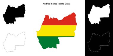 Andres Ibanez eyalet ana hat haritası seti