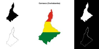 Carrasco eyalet ana hat haritası ayarlandı