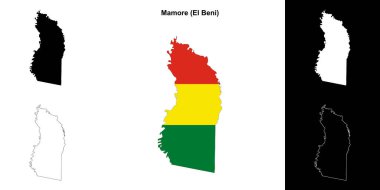 Mamore eyalet ana hat haritası ayarlandı