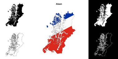 Aisen eyalet ana hat haritası ayarlandı