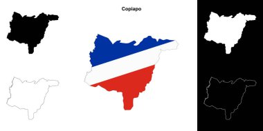 Copiapo eyalet ana hat haritası ayarlandı