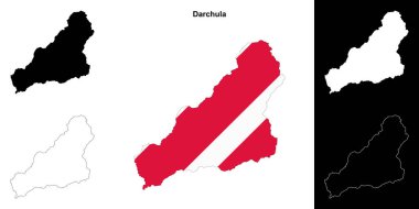 Darchula bölgesi boş ana hat haritası ayarlandı