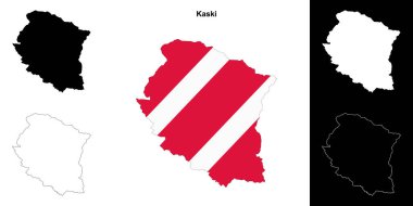 Kaski bölgesi boş ana hat haritası ayarlandı