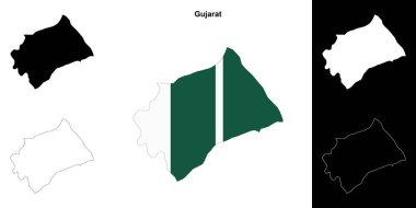 Gujarat boş ana hat haritası ayarlandı