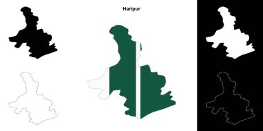 Haripur boş dış hat haritası ayarlandı