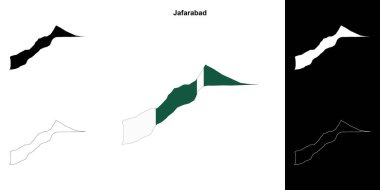 Jafarabad boş dış hat haritası seti