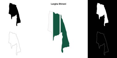 Largha Shirani boş ana hat haritası ayarlandı