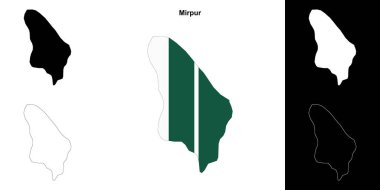 Mirpur boş çizgi haritası ayarlandı