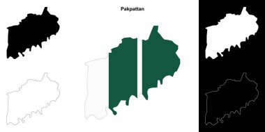 Pakpattan boş çizgi haritası ayarlandı