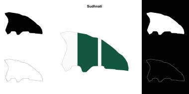 Sudhnati boş ana hat haritası seti