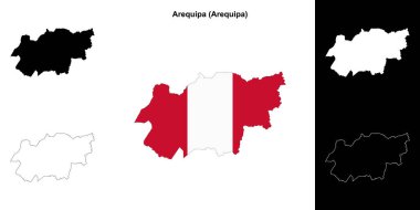 Arequipa il ana hat haritası ayarlandı