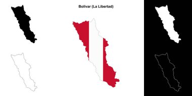 Bolivar eyalet ana hat haritası ayarlandı