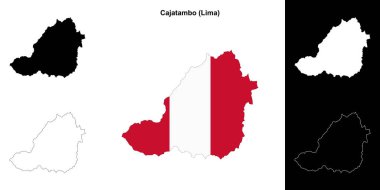 Cajatambo eyalet ana hat haritası ayarlandı