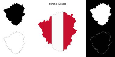 Canchis eyalet ana hat haritası ayarlandı