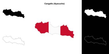 Cangallo eyalet ana hat haritası ayarlandı