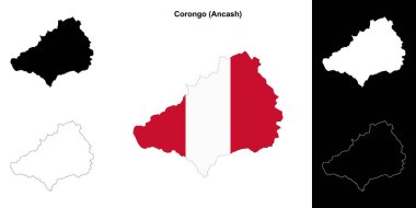 Corongo il ana hat haritası ayarlandı