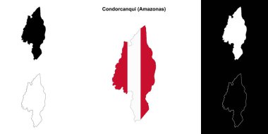 Condorcanqui eyalet ana hat haritası ayarlandı