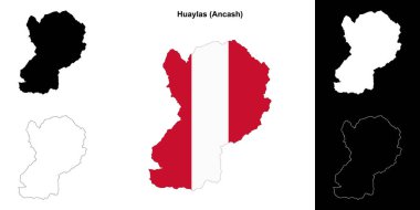Huaylas eyalet ana hat haritası ayarlandı