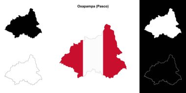 Oxapampa eyalet ana hat haritası ayarlandı