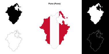 Puno eyalet ana hat haritası ayarlandı