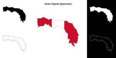 Victor Fajardo eyalet ana hat haritası seti