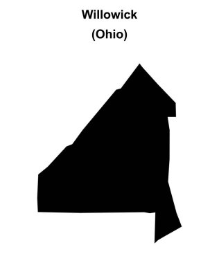 Willowick (Ohio) boş ana hat haritası